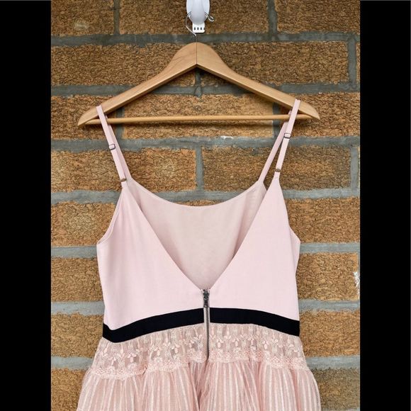 Alice & Olivia - Pale Pink Tulle Dress size 10 - Picture 5 of 12